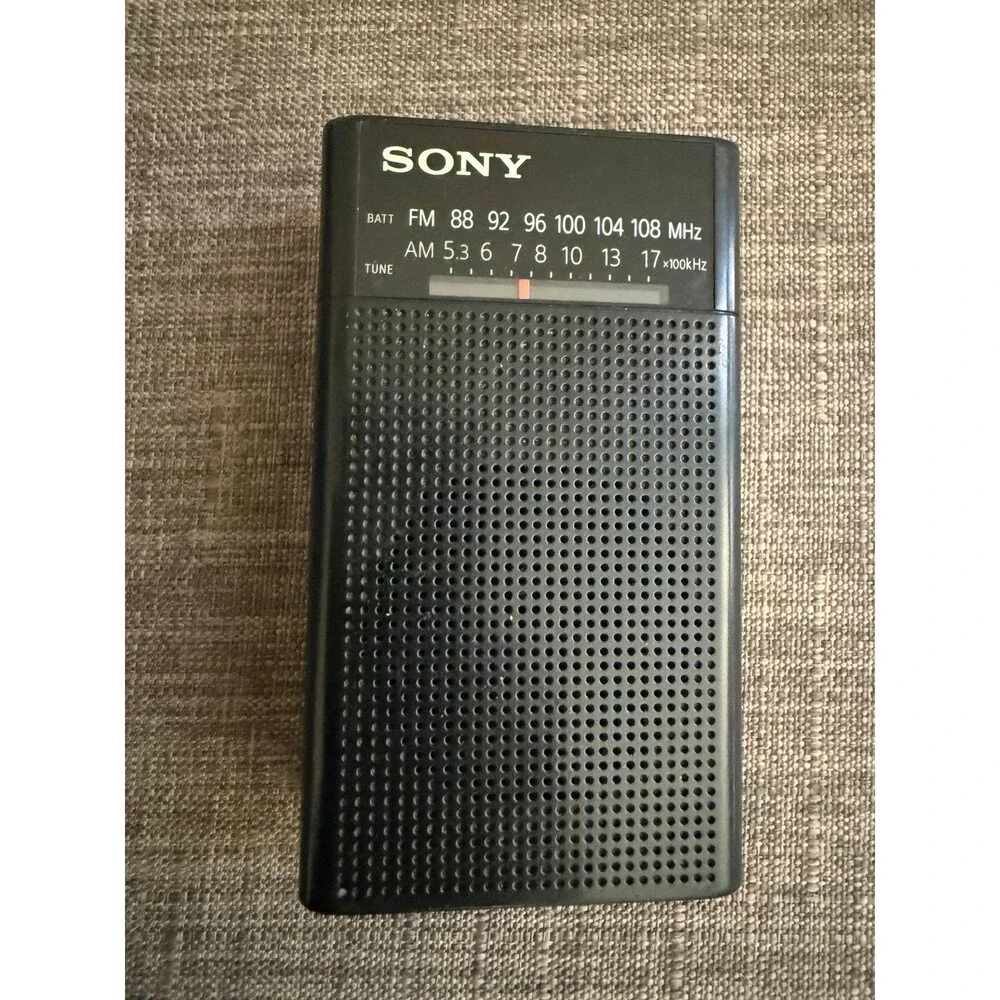 Vintage Sony ICF-P26 Portable Pocket FM/AM Radio *Tested*